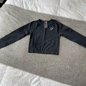 Gymshark seamless long sleeve crop